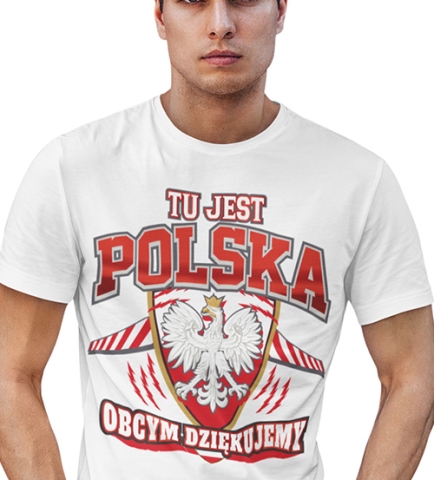 KOSZULKA PATRIOTYCZNI Tu jest Polska